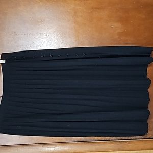 Sweater skirt buttons on side XXL